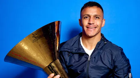 Alexis Sánchez destacó en la producción fotográfica del título de Inter.