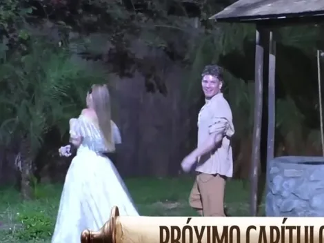 El insólito momento de Gala y Rai en Ganar o Servir