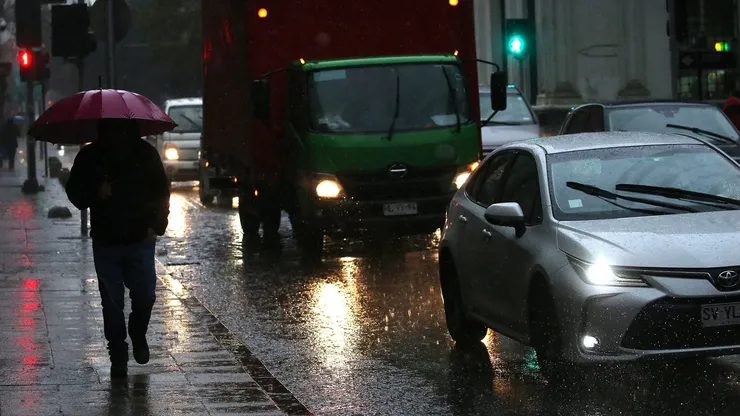 Lluvia en Santiago (22 de mayo 2024)