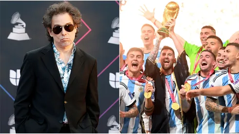 Grave denuncia de Andrés Calamaro por el título mundial que ganó Argentina en 2022.
