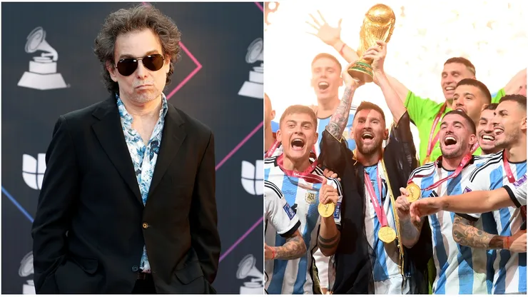 Grave denuncia de Andrés Calamaro por el título mundial que ganó Argentina en 2022.