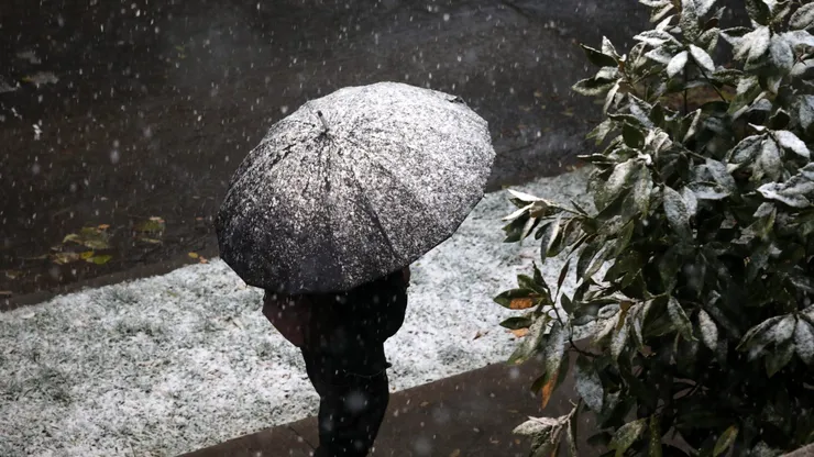 Revisa las zonas donde caerá nieve en los próximos días.