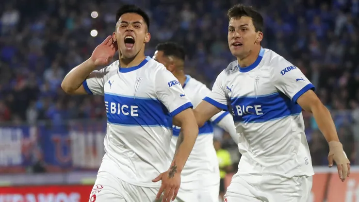 Alexander Aravena le anotó un golazo a la U.
