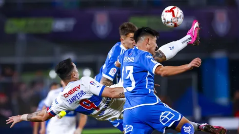 El momento del gol de Fernando Zampedri.