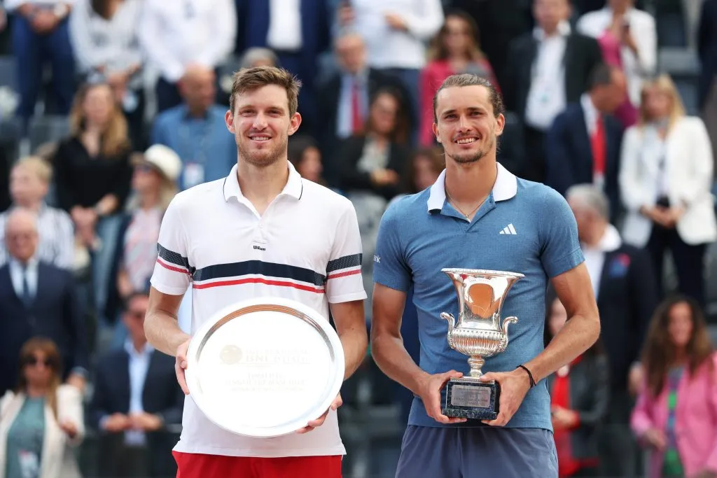 Jarry subcampeón de Roma. (Foto: Getty Images)