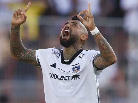La alegría de Vidal tras meter a Colo Colo en la pelea por el título