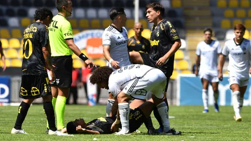 Falcón junto a Dixon Pereira en marzo del año pasado