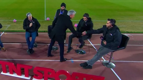 Tiago Nunes y Johnny Herrera tuvieron un cruce en vivo