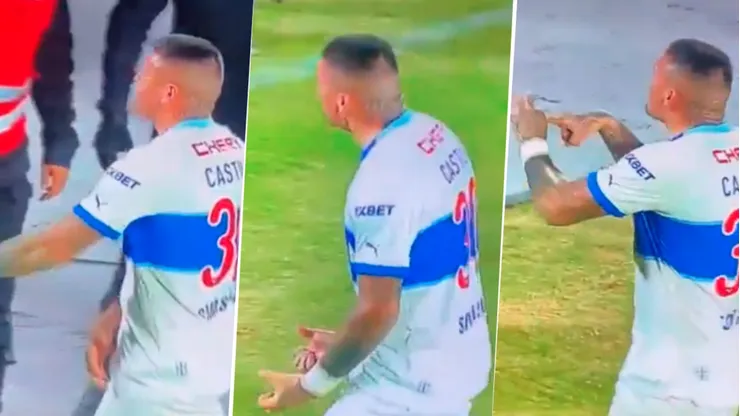 El delantero de la UC fue criticado por sus gestos al final del partido