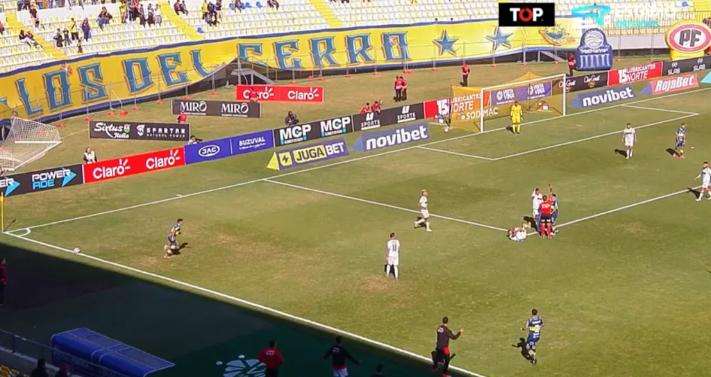 La patada fantasma de Braian Martínez | Captura de Pantalla