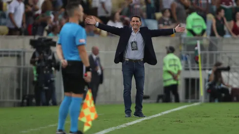 Manolo Jiménez confía en el público local para hacerle daño a Colo Colo por Copa Libertadores.