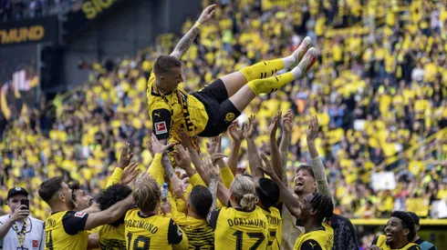 Reus se rajó con cerveza para todos los hinchas del Borussia Dortmund