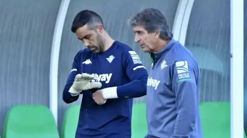 Bravo vive sus últimas jornadas como jugador del Betis.