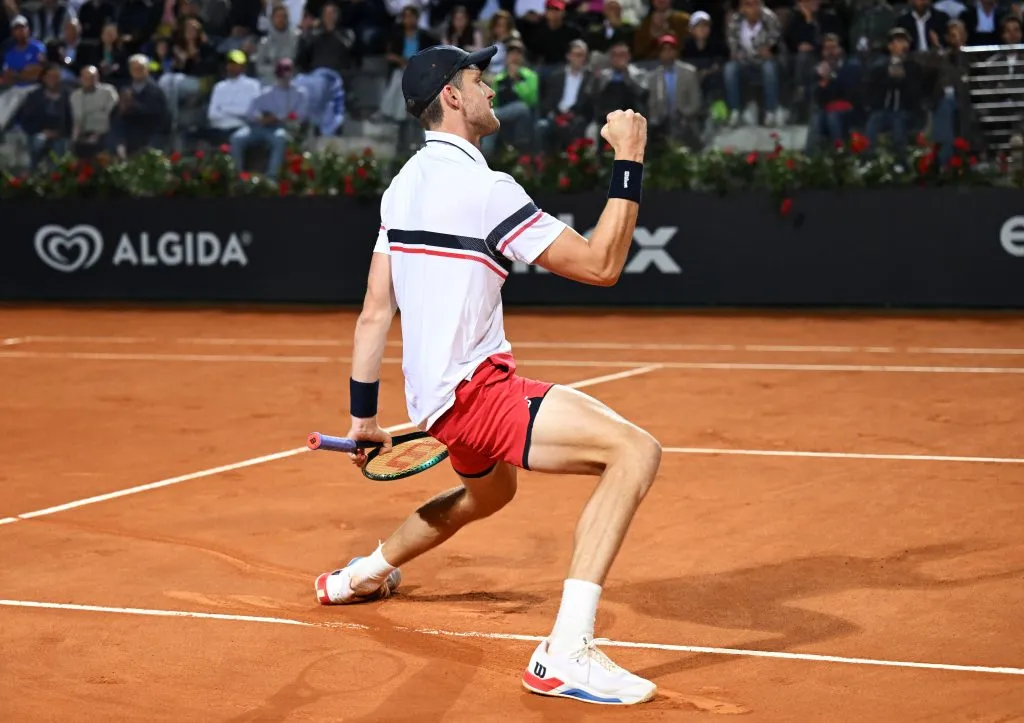 Nicolás Jarry a la final del M1000 de Roma.