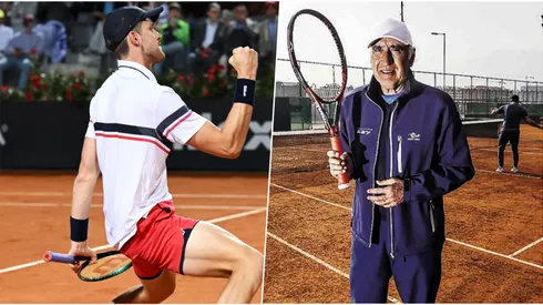 Pato Cornejo se ilusiona con el título de Roma para Nico Jarry.