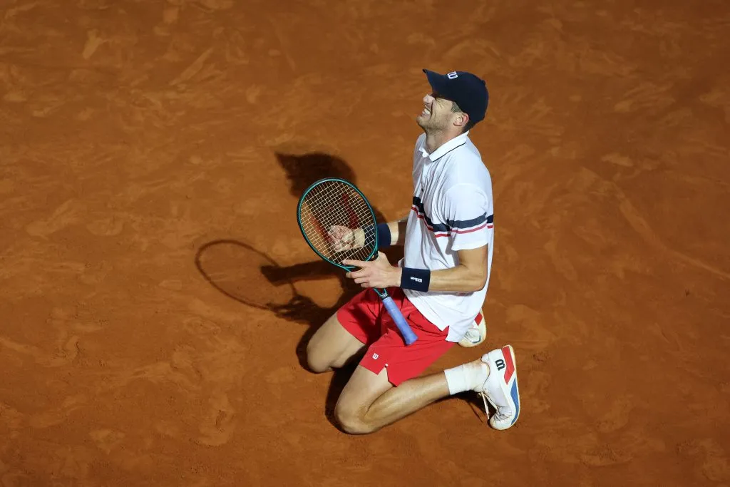 La emoción de Jarry tras pasar a la final del Masters 1000 en Roma