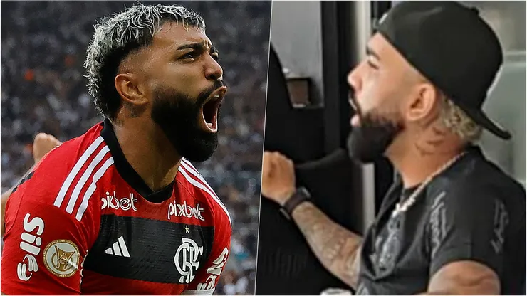 Gabigol fue sorprendido con la indumentaria de Corinthians y en Flamengo no se lo dejaron pasar.