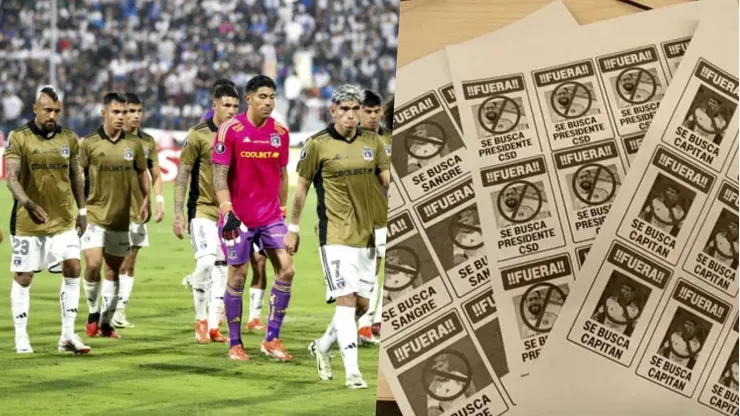 Los colocolinos están molestos con el equipo