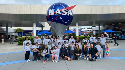 La NASA recibió a los niños y niñas de Chile