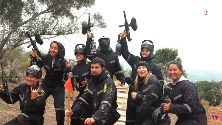Colo Colo FEM y jueves de paintball.