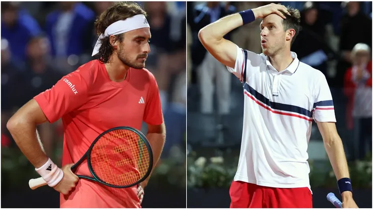 Stefanos Tsitsipas fue vencido, una vez más, por Nicolás Jarry.