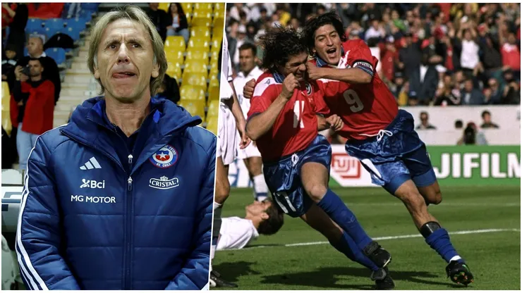 Gareca se la juega entre Salas y Zamorano.