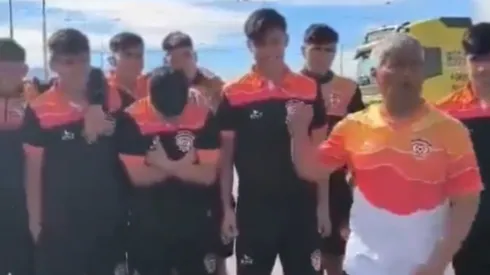Los juveniles y el técnico de Cobreloa fueron obligados, según el club, a apoyar el paro de camioneros.