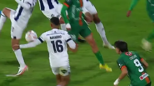 El penal no cobrado a Cobresal en Copa Libertadores.