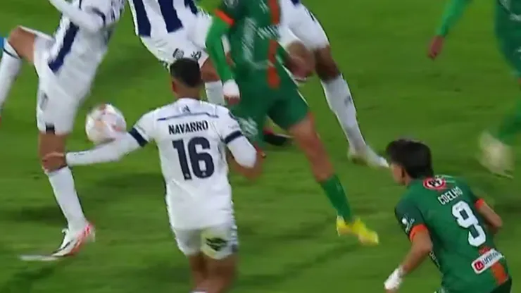 El penal no cobrado a Cobresal en Copa Libertadores.