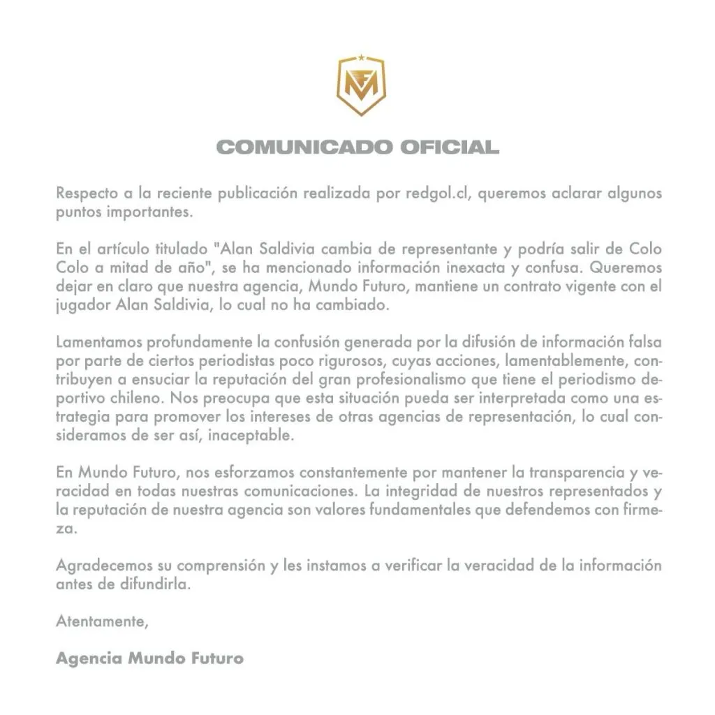 Captura Instagram Mundo Futuro.