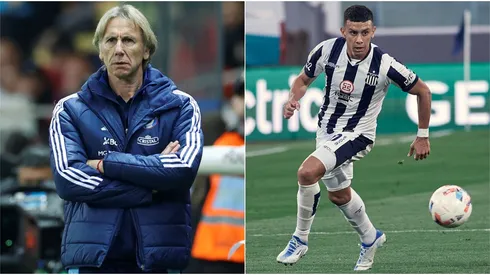 El técnico de La Roja tuvo palabras para Ulises Ortegoza.