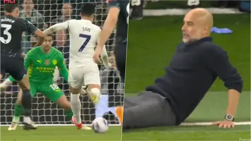 Ortega Moreno le ganó un mano a mano a Son que salvó al Manchester City de Pep Guardiola.