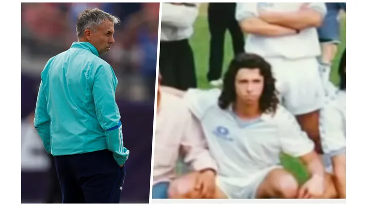 Gustavo Álvarez en sus tiempos con Temperley en Argentina.