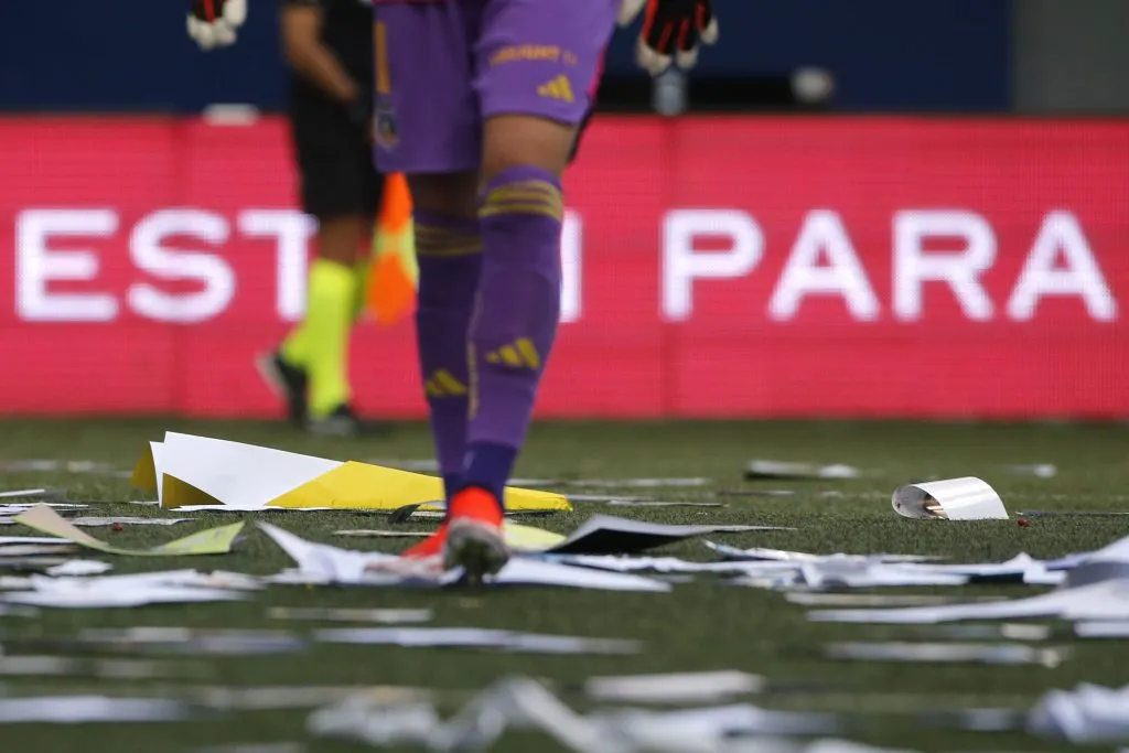 La mancha del triunfo de Colo Colo fue el comportamiento de su hinchada | Photosport