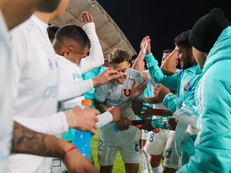 La U celebra el triunfo y cumpleaños de Calderón