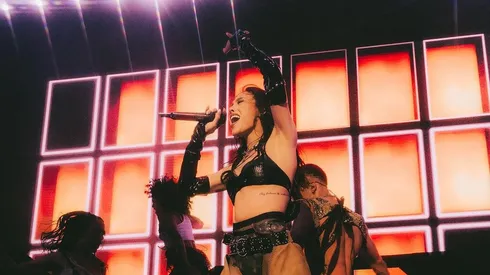 Así fue el show de Danna en Chile