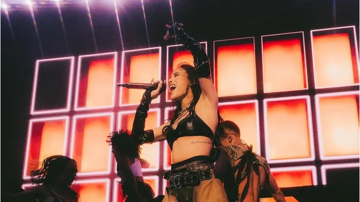 Así fue el show de Danna en Chile