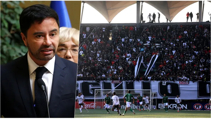 El alcalde de La Florida se refirió a los incidentes ocurridos en el estadio.