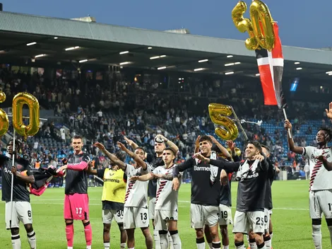 ¡50 partidos invictos! La nueva marca del Leverkusen en Europa