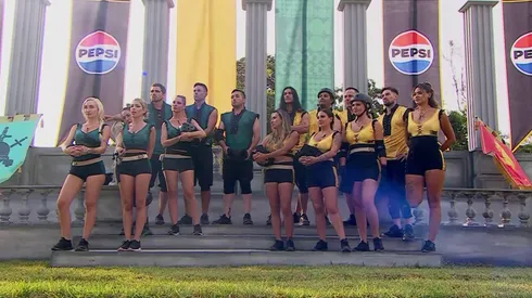 La pareja que se habría formado al interior del encierro.