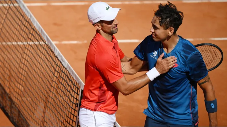 Novak Djokovic trató de explicar su derrota ante Alejandro Tabilo.