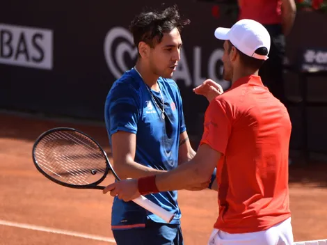 ¡Gigante! Tabilo hace historia y le gana a Djokovic en Roma