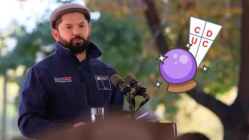 El Presidente Gabriel Boric se la jugó por la UC ante O'Higgins.