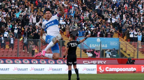 Zampedri anotó dos goles y se asomó en el Olimpo de los goleadores de la UC.