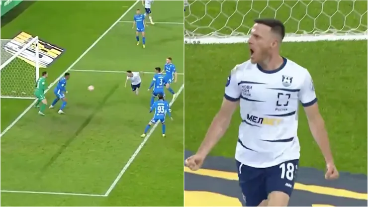 Ángelo Henríquez consiguió marcar, pero su equipo se hunde.