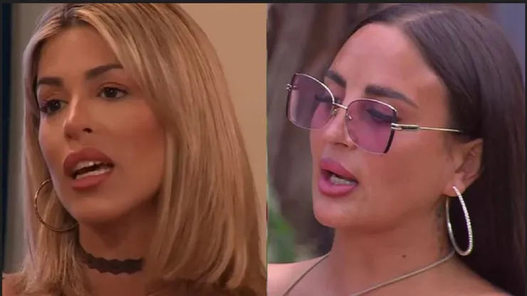 La influencer se lanzó contra su compañera de encierro.