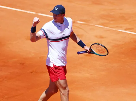 ¡Triunfazo! Nico Jarry avanza en Roma