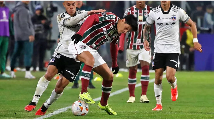 Germán Cano no pudo brillar del todo en el Estadio Monumental.