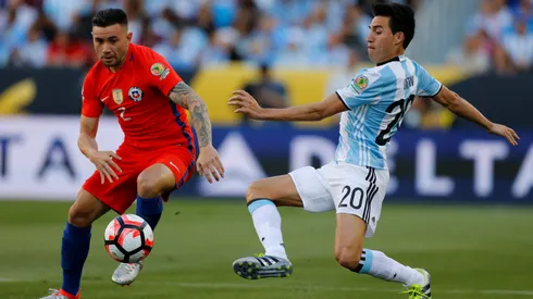 Eugenio Mena quiere volver a USA donde ganó la Copa América Centenario en 2016.