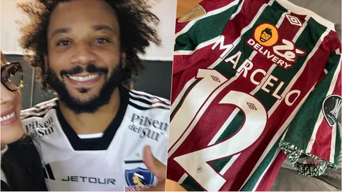 Marcelo se llevó la camiseta de Colo Colo